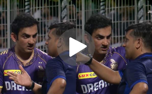 [Watch] Gautam Gambhir Loses His Cool; Partners Virat Kohli To Fight With Umpires In KKR Vs RCB